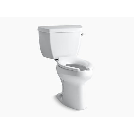 Kohler Classic Elongated Chair Height Toilet W/ Tank Cover Locks 3493-TR-0